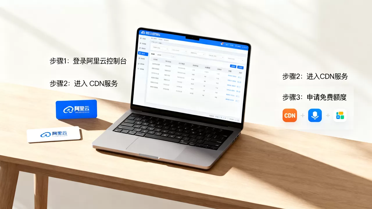 阿里云免费cdn怎么用，阿里云cdn免费额度怎么申请