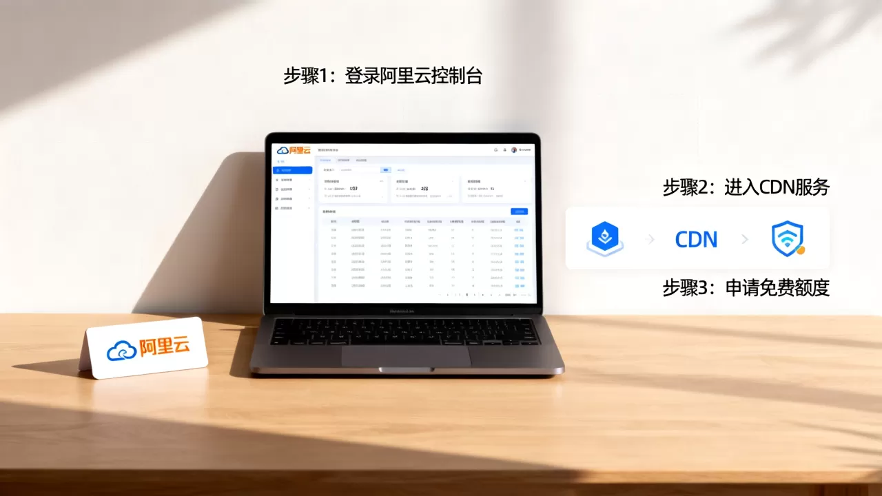 阿里云免费cdn怎么用，阿里云cdn免费额度怎么申请
