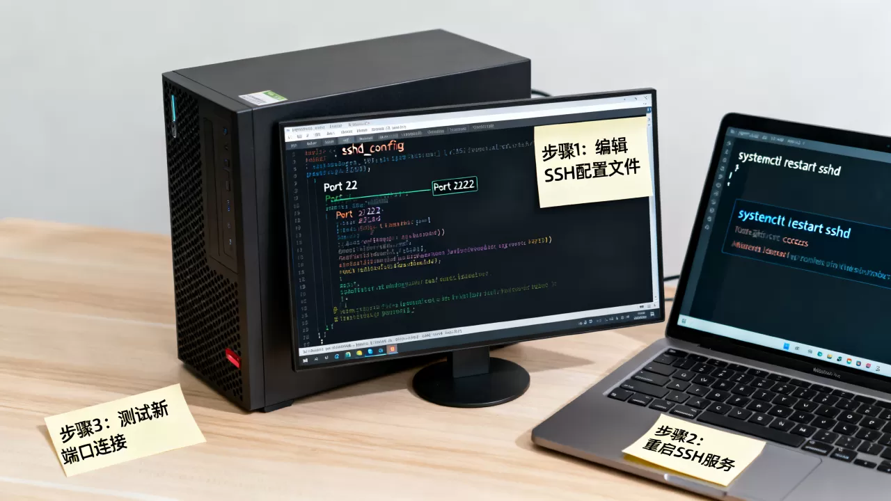 Linux服务器修改SSH端口怎么操作？如何修改SSH默认端口