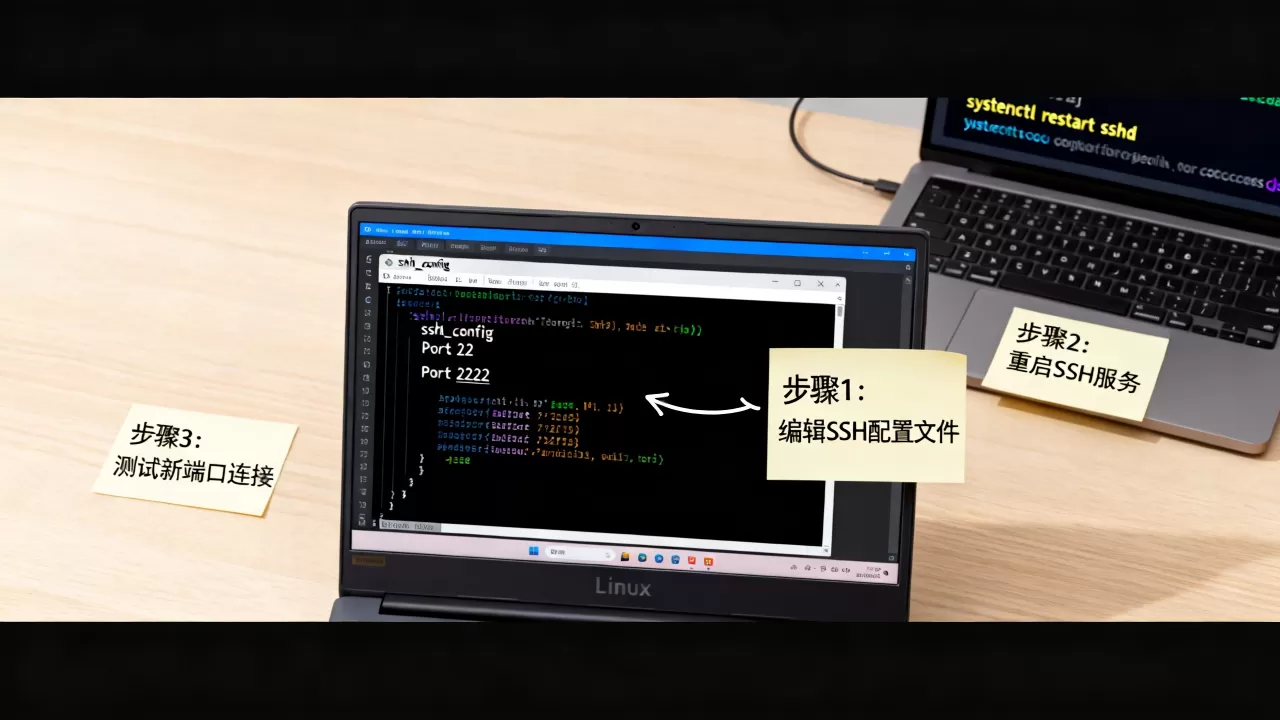 Linux服务器修改SSH端口怎么操作？如何修改SSH默认端口