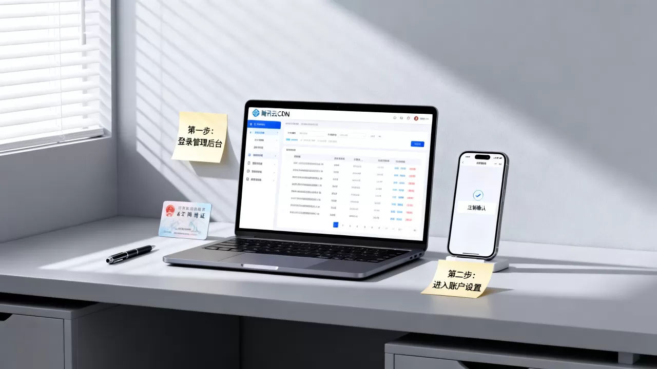 腾讯云cdn帐号怎么注销？腾讯云cdn帐号注销流程