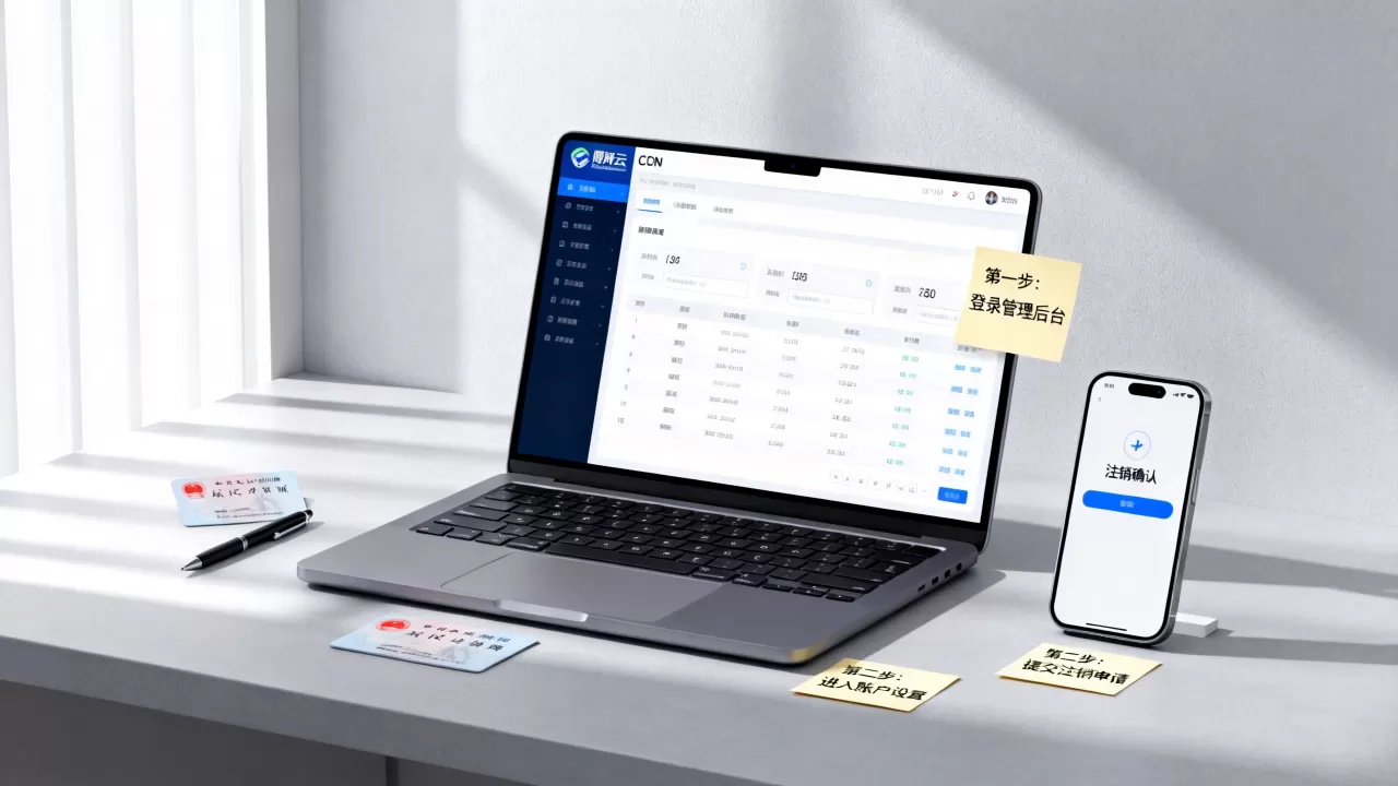 腾讯云cdn帐号怎么注销？腾讯云cdn帐号注销流程