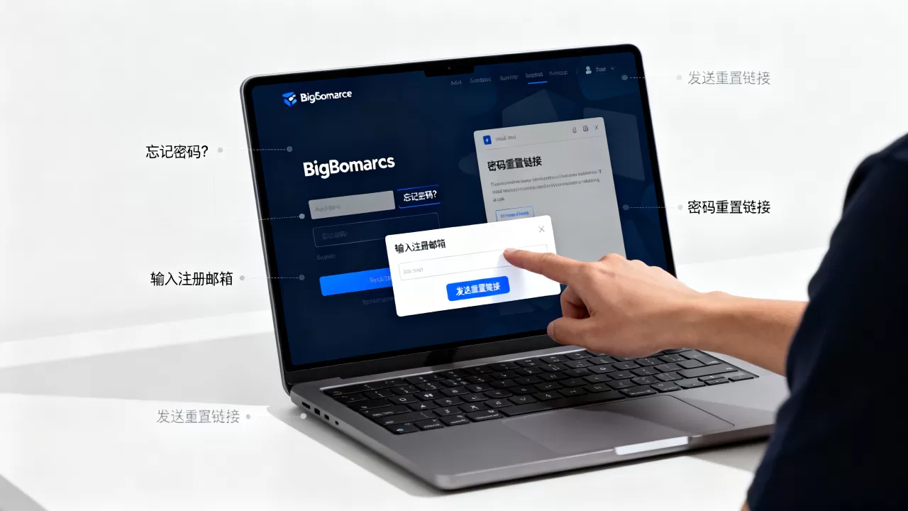 BigCommerce教程用户密码忘记如何重置?如何找回登录密码 BigCommerce教程用户密码忘记如何重置?如何找回登录密码