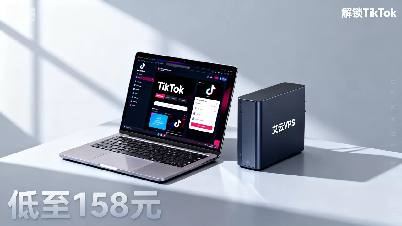 2026年双十一艾云VPS低至158元能解锁TikTok吗？