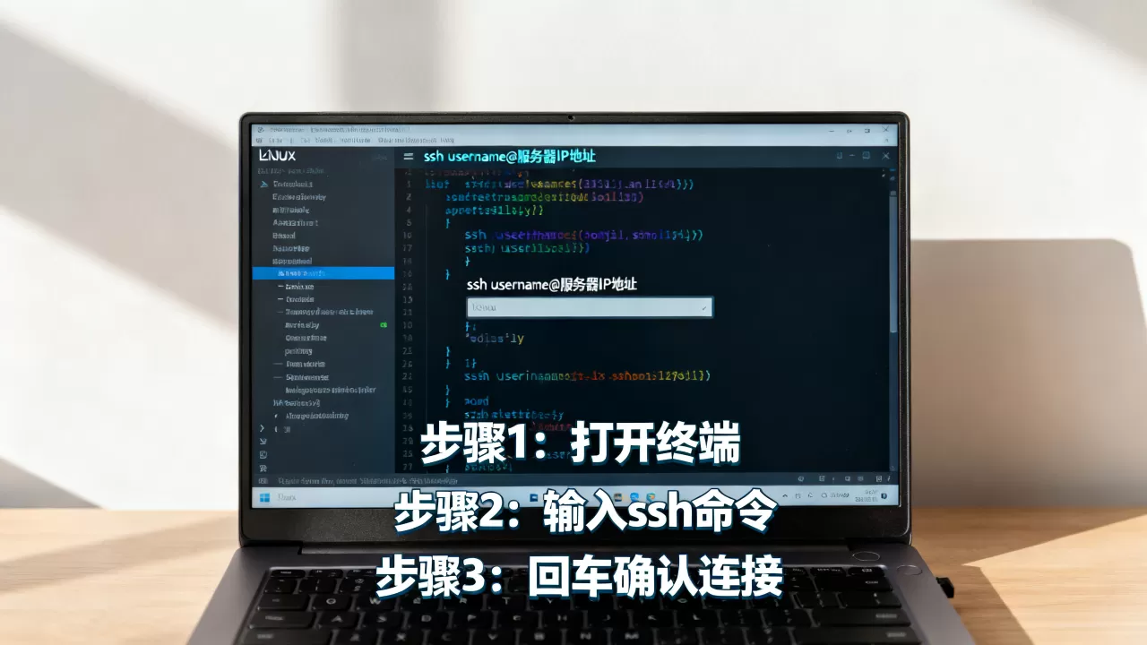Linux如何远程登录服务器？ssh远程连接服务器详细步骤