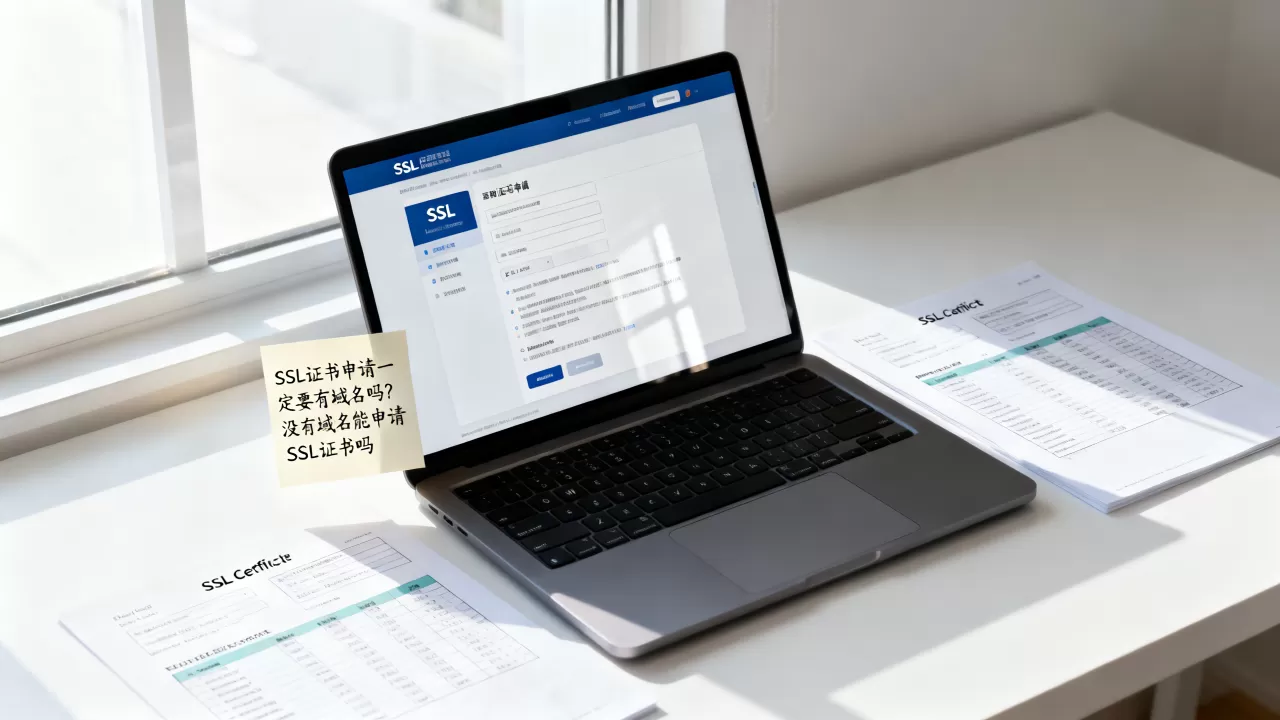 SSL证书申请一定要有域名吗？没有域名能申请SSL证书吗