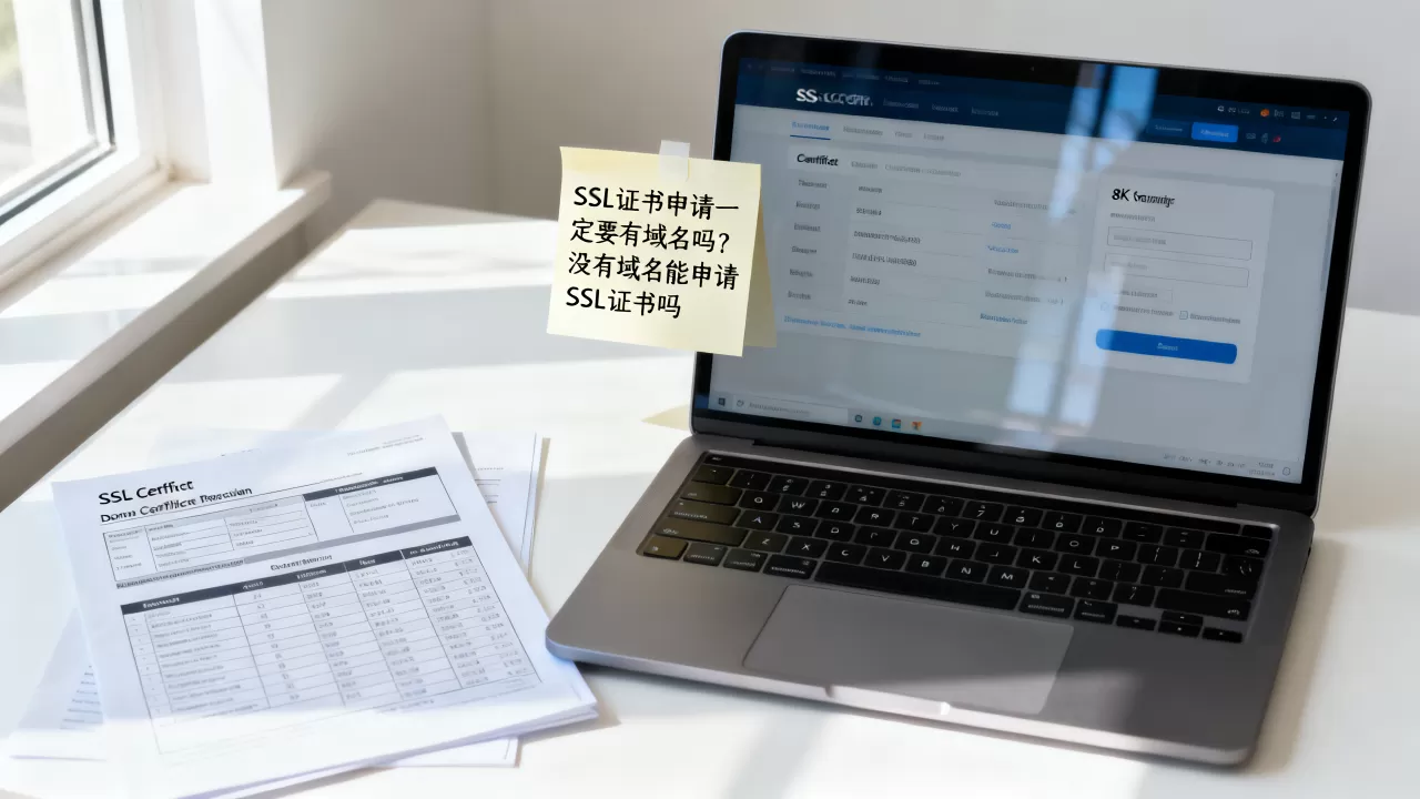 SSL证书申请一定要有域名吗？没有域名能申请SSL证书吗