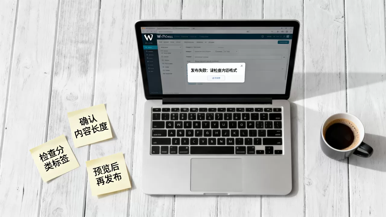 WordPress站内计划发布出错怎么办？WordPress建站教程