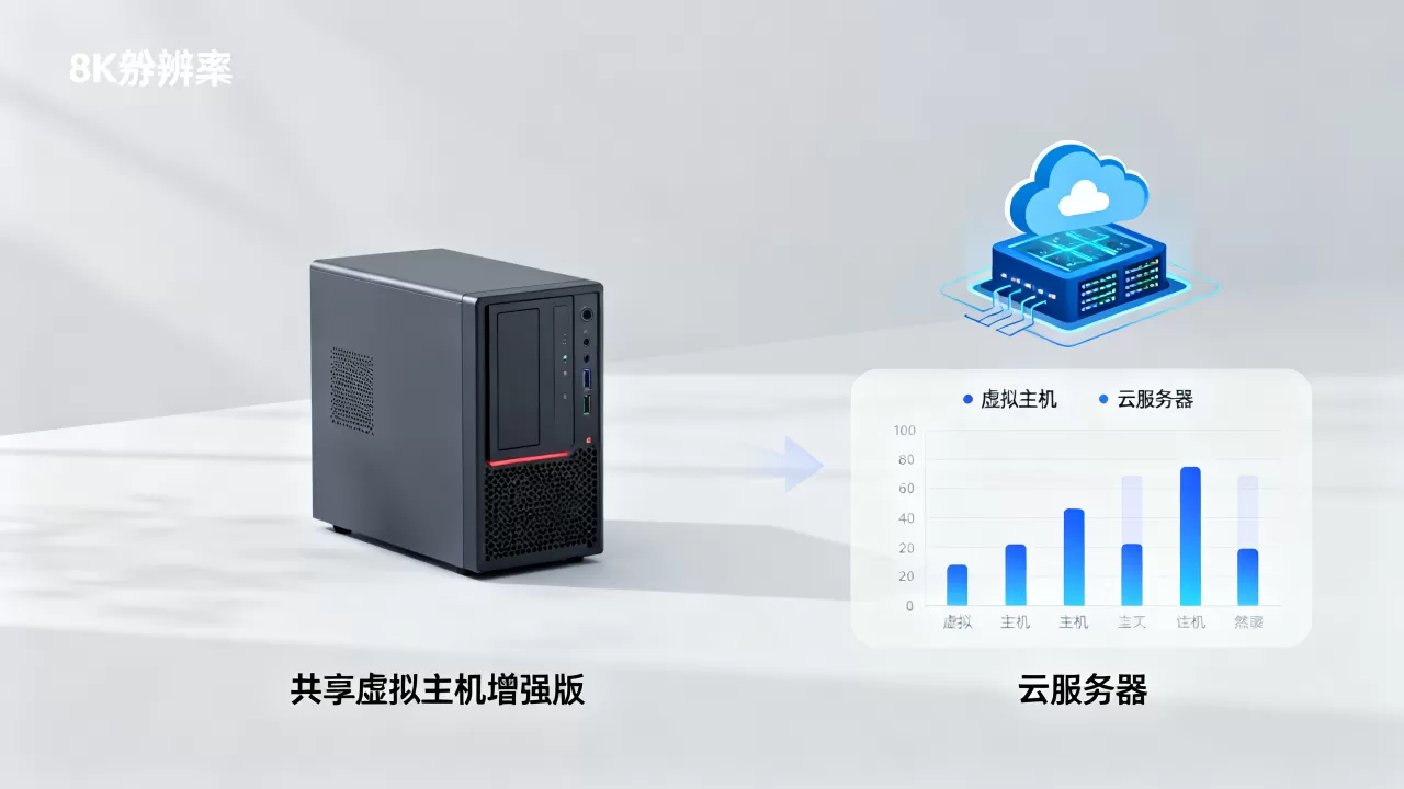 共享虚拟主机增强版好用吗？虚拟主机和云服务器哪个划算