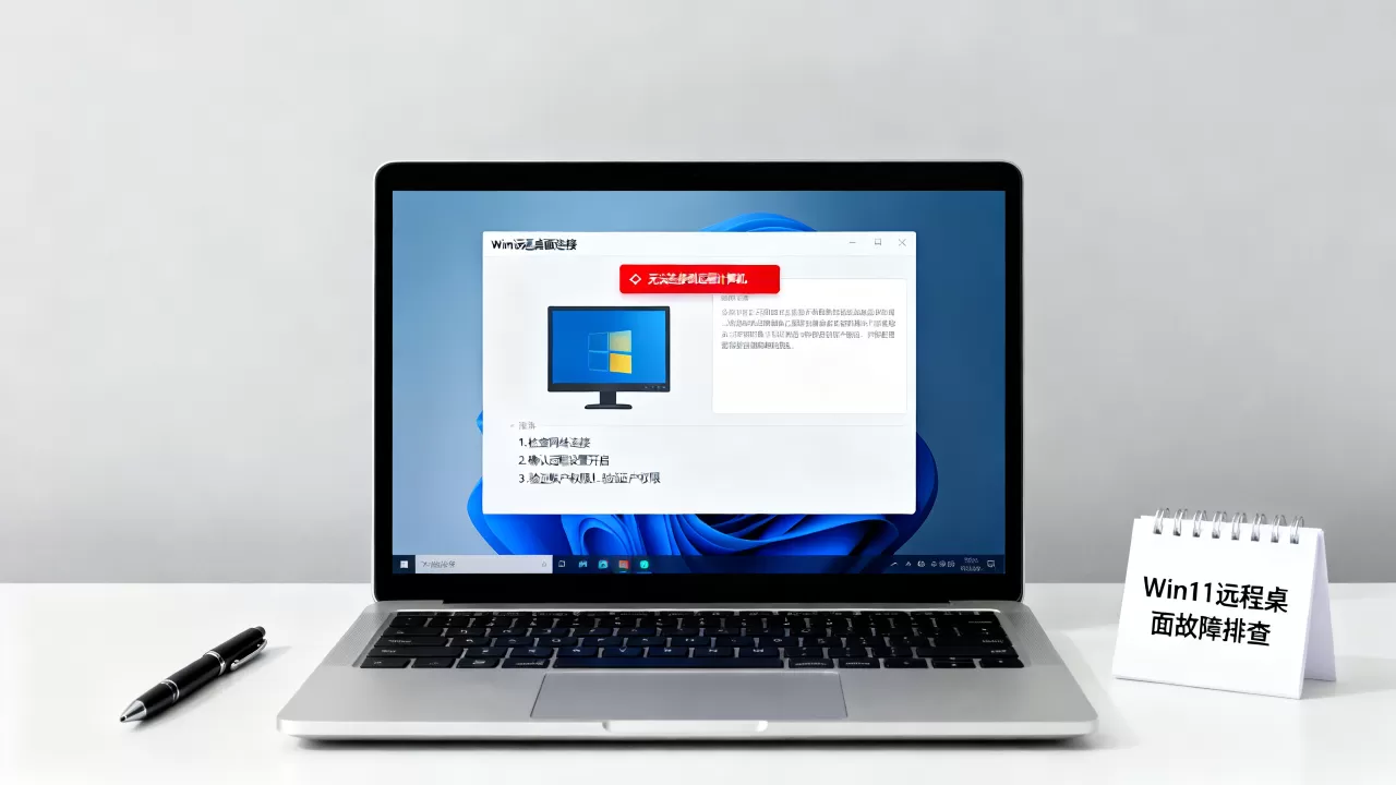 Win11远程桌面连不上咋办？远程桌面连接失败怎么解决