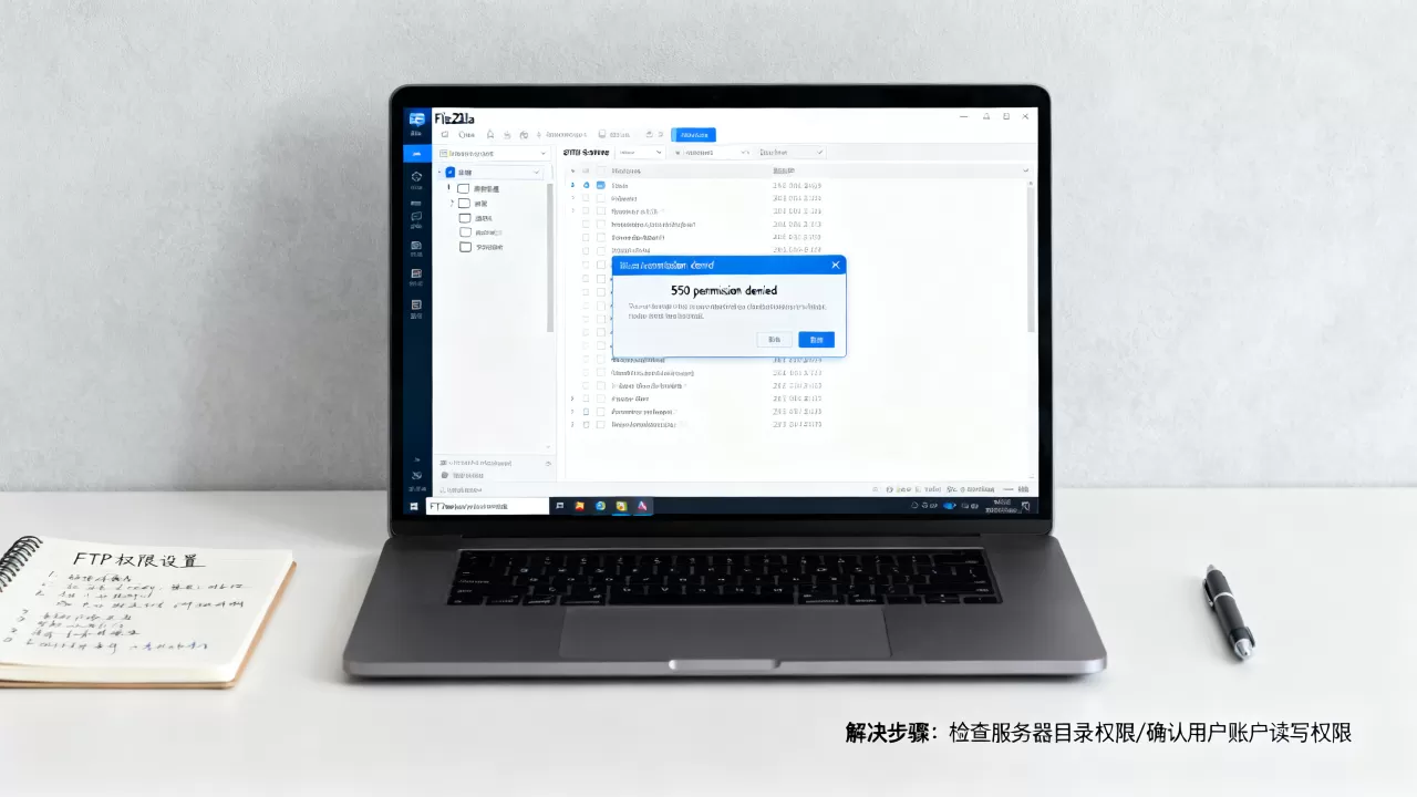 FileZilla创建文件夹报550错误怎么解决?ftp上传550 permission denied FileZilla创建文件夹报550错误怎么解决?ftp上传550 permission denied