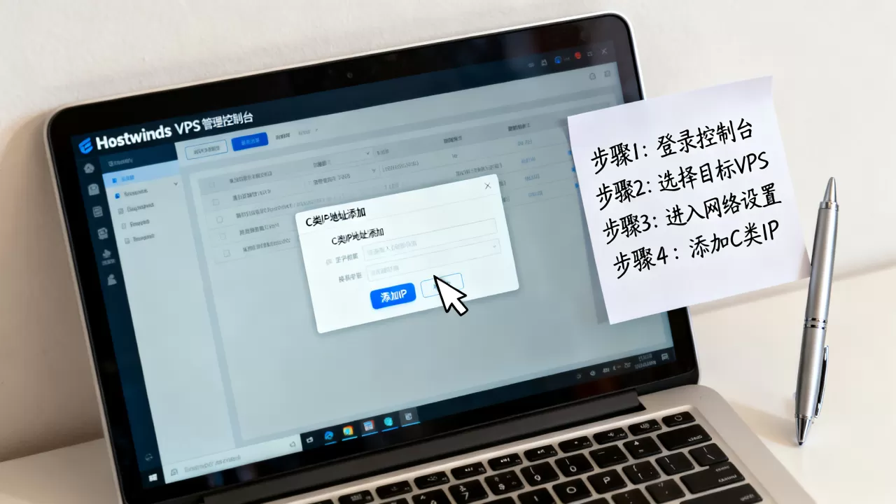 Hostwinds VPS怎么添加C类IP?C类IP地址添加教程 Hostwinds VPS怎么添加C类IP?C类IP地址添加教程