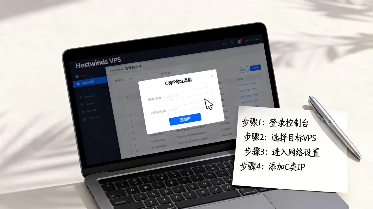 Hostwinds VPS怎么添加C类IP?C类IP地址添加教程 Hostwinds VPS怎么添加C类IP?C类IP地址添加教程