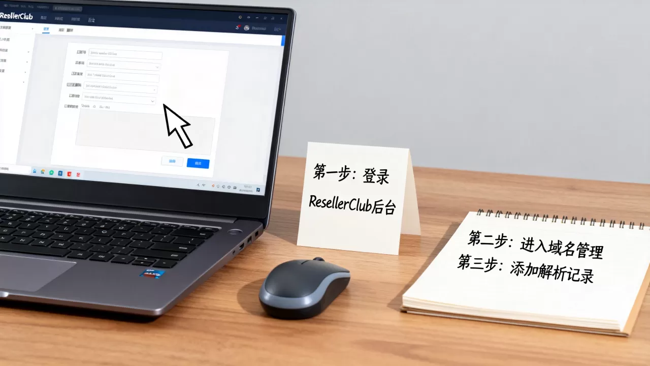 ResellerClub域名怎么解析？域名解析教程