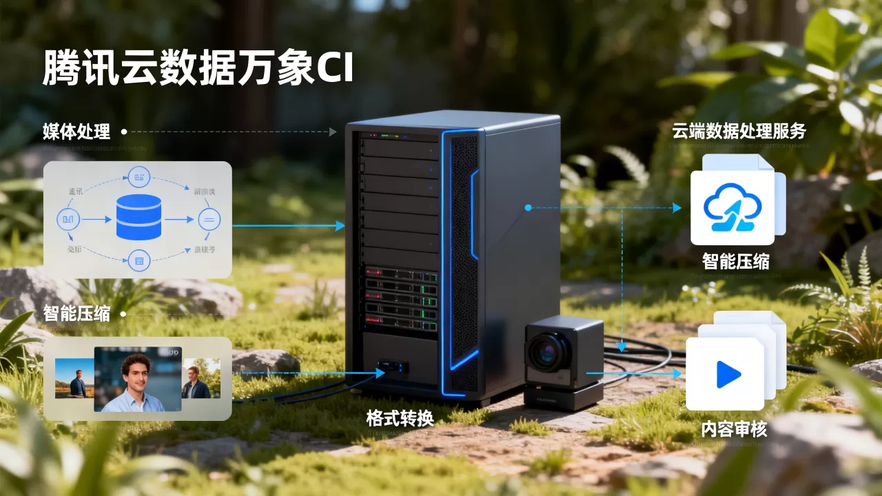 腾讯云数据万象CI如何处理媒体?云端数据处理服务有哪些功能 腾讯云数据万象CI如何处理媒体?云端数据处理服务有哪些功能