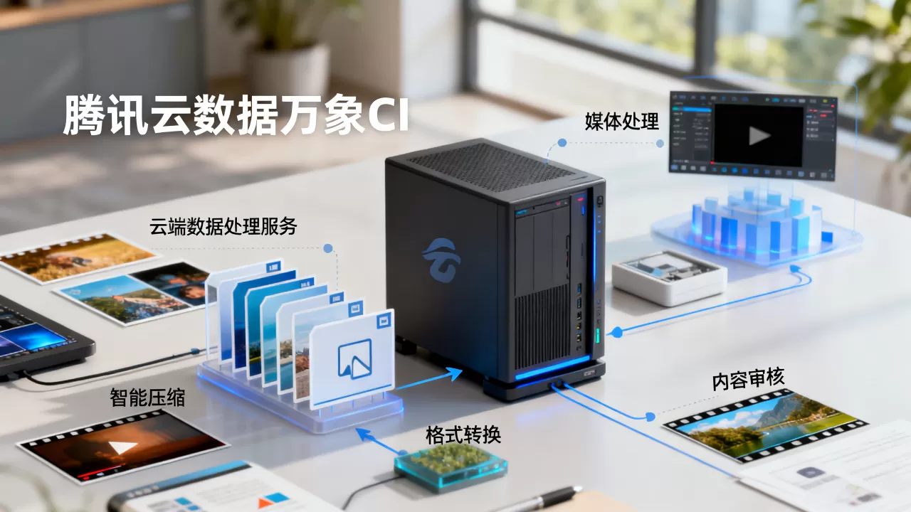 腾讯云数据万象CI如何处理媒体?云端数据处理服务有哪些功能 腾讯云数据万象CI如何处理媒体?云端数据处理服务有哪些功能