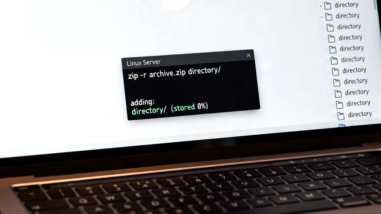 Linux服务器怎么创建zip压缩文件存档？linux下zip命令使用方法
