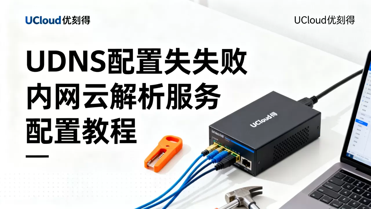 UDNS配置失败怎么办?UCloud优刻得内网云解析服务配置教程 UDNS配置失败怎么办?UCloud优刻得内网云解析服务配置教程
