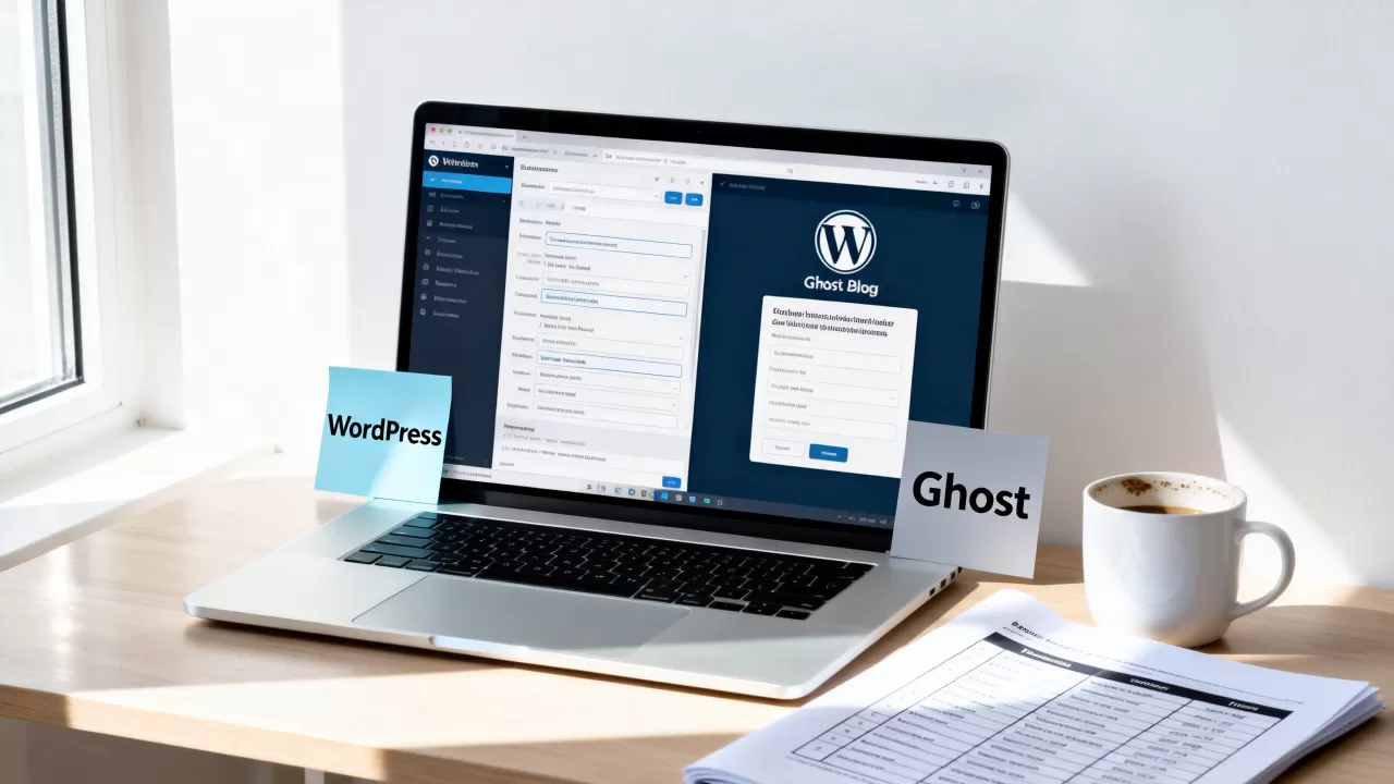 WordPress和Ghost博客平台哪个好用