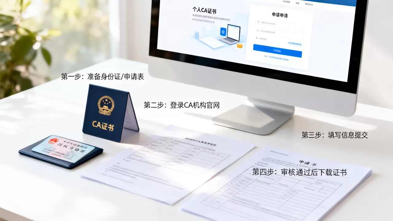 个人ca证书怎么申请？个人ca证书申请流程详解