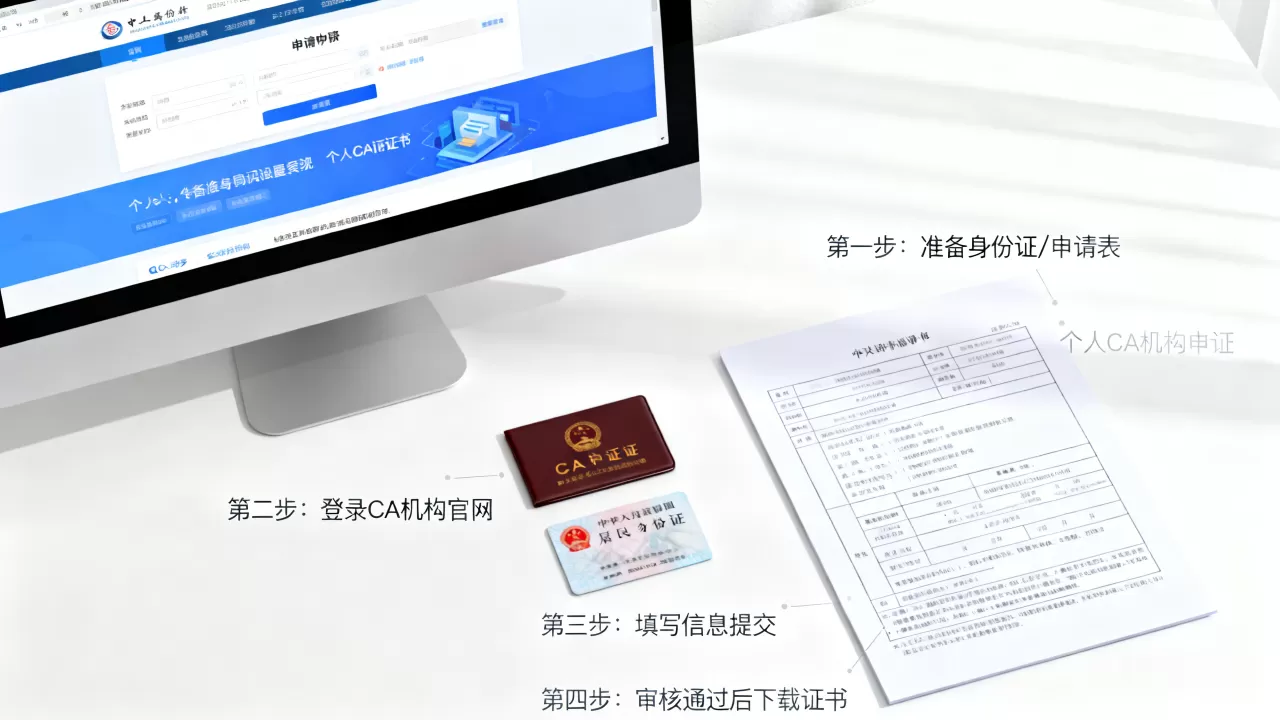 个人ca证书怎么申请？个人ca证书申请流程详解