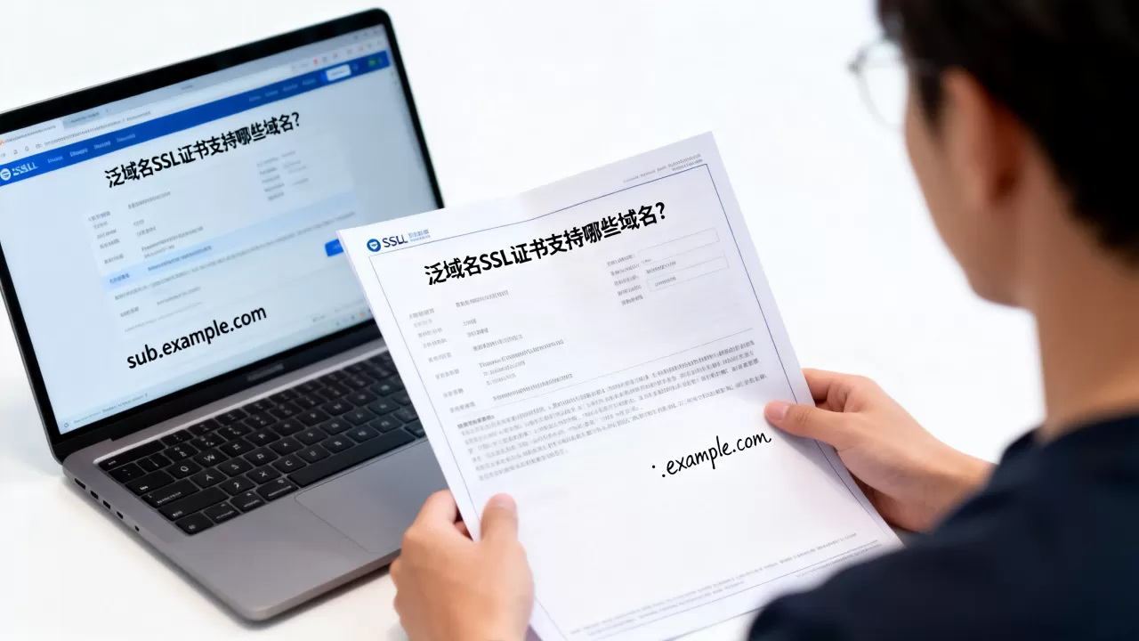 泛域名SSL证书支持哪些域名？泛域名证书匹配规则详解