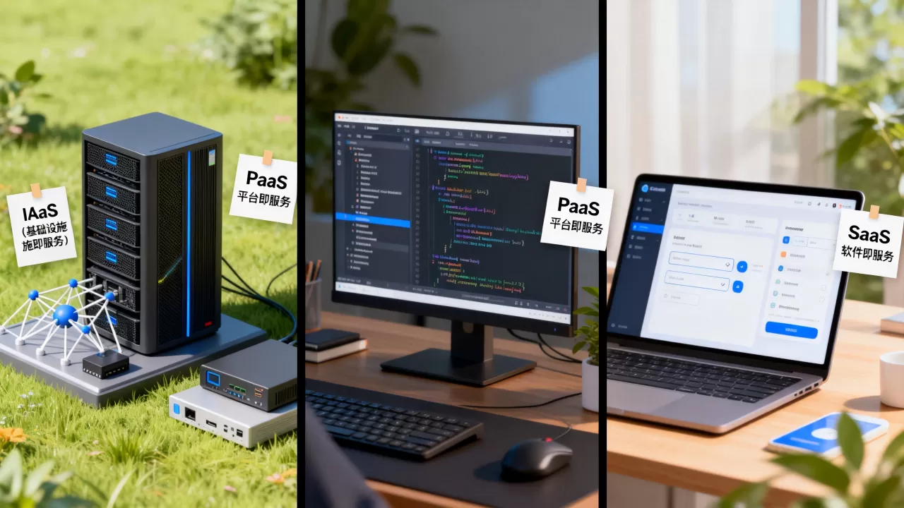 IaaS、PaaS和SaaS到底有啥区别？云计算服务模式详解