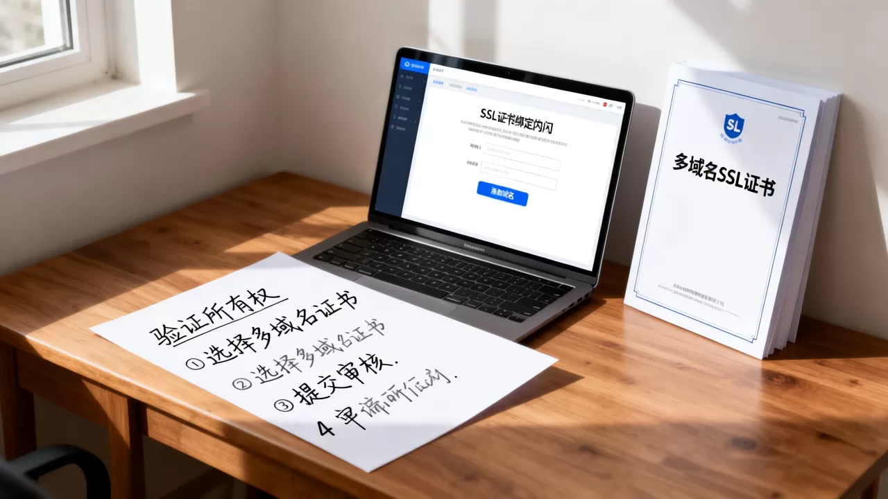 如何增加SSL证书绑定的域名？SSL证书绑定多个域名方法