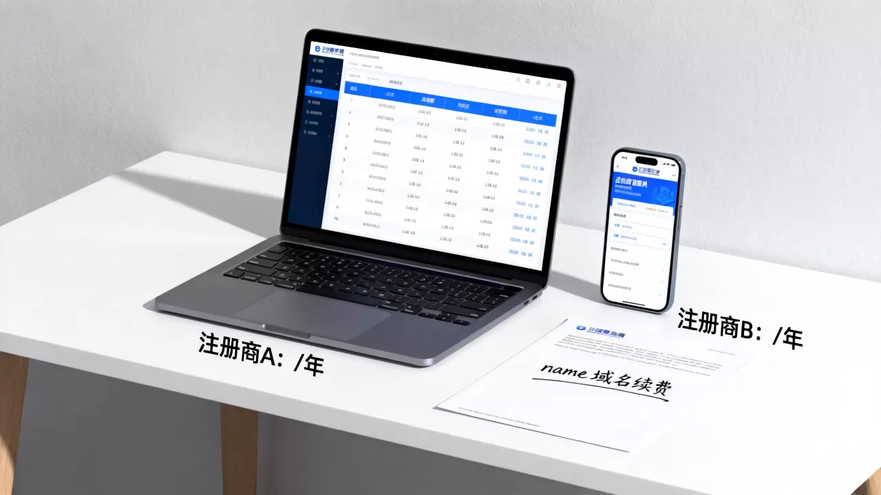 name域名续费贵不贵？不同注册商续费价格对比