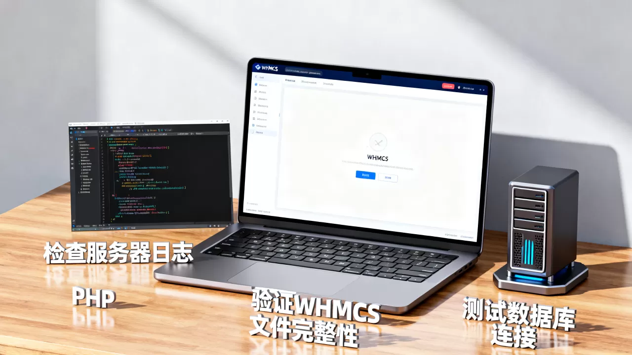 WHMCS出现空白页或错误信息怎么办？如何排查解决
