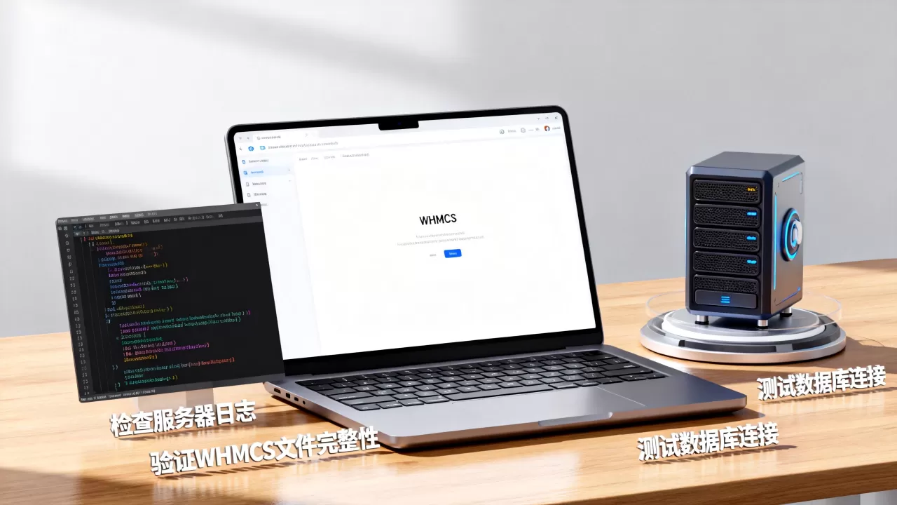 WHMCS出现空白页或错误信息怎么办？如何排查解决