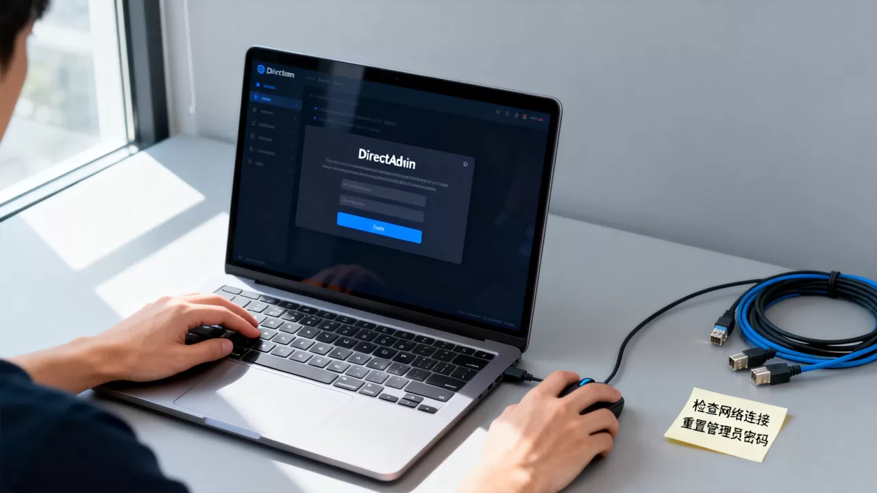 DirectAdmin面板登录不上怎么办？DirectAdmin面板登录失败的解决方法