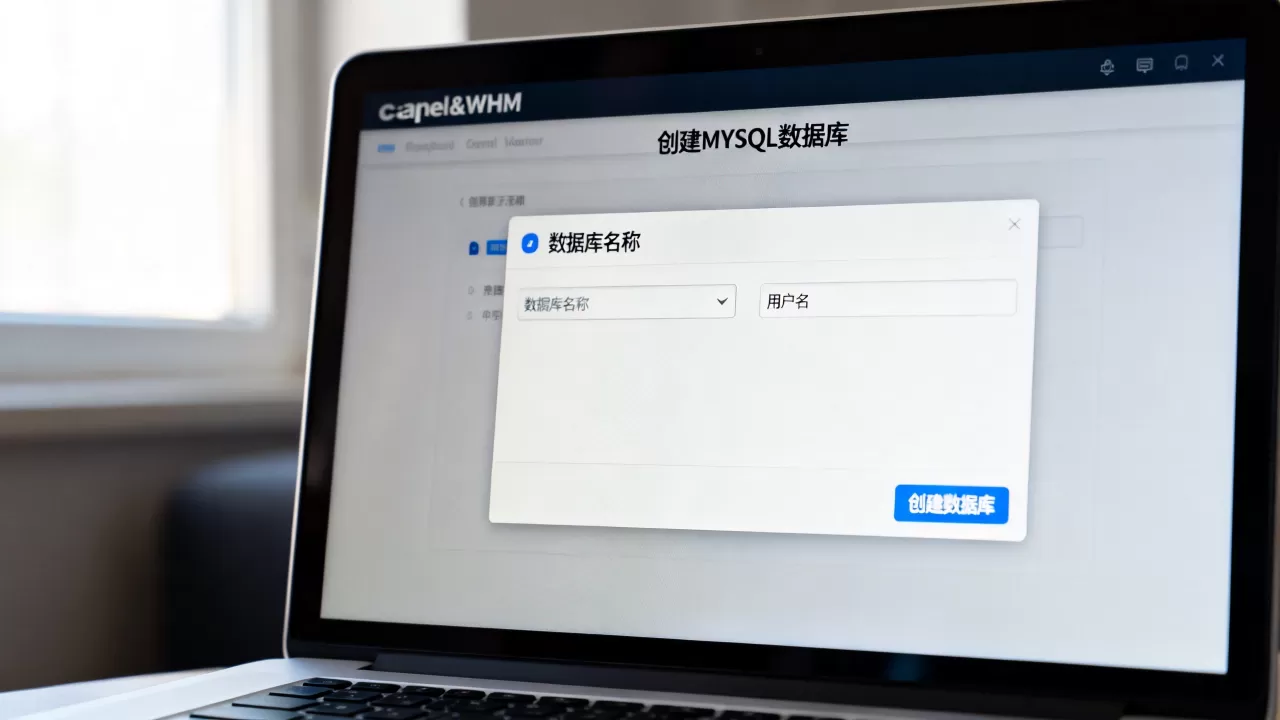 cPanel&amp;#038;WHM控制面板快速创建MySQL数据库的方法