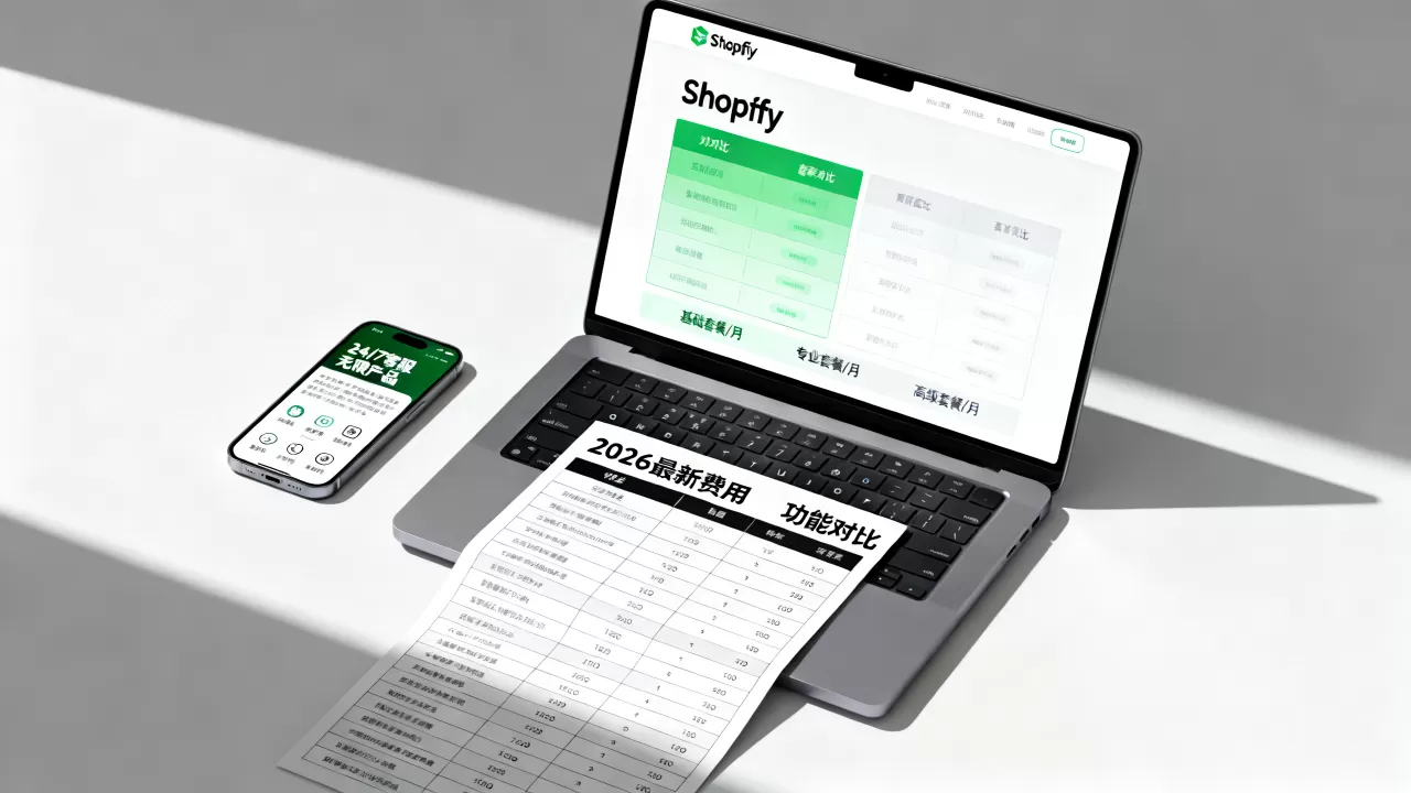 Shopify月租套餐怎么选?2026最新费用对比 Shopify月租套餐怎么选?2026最新费用对比