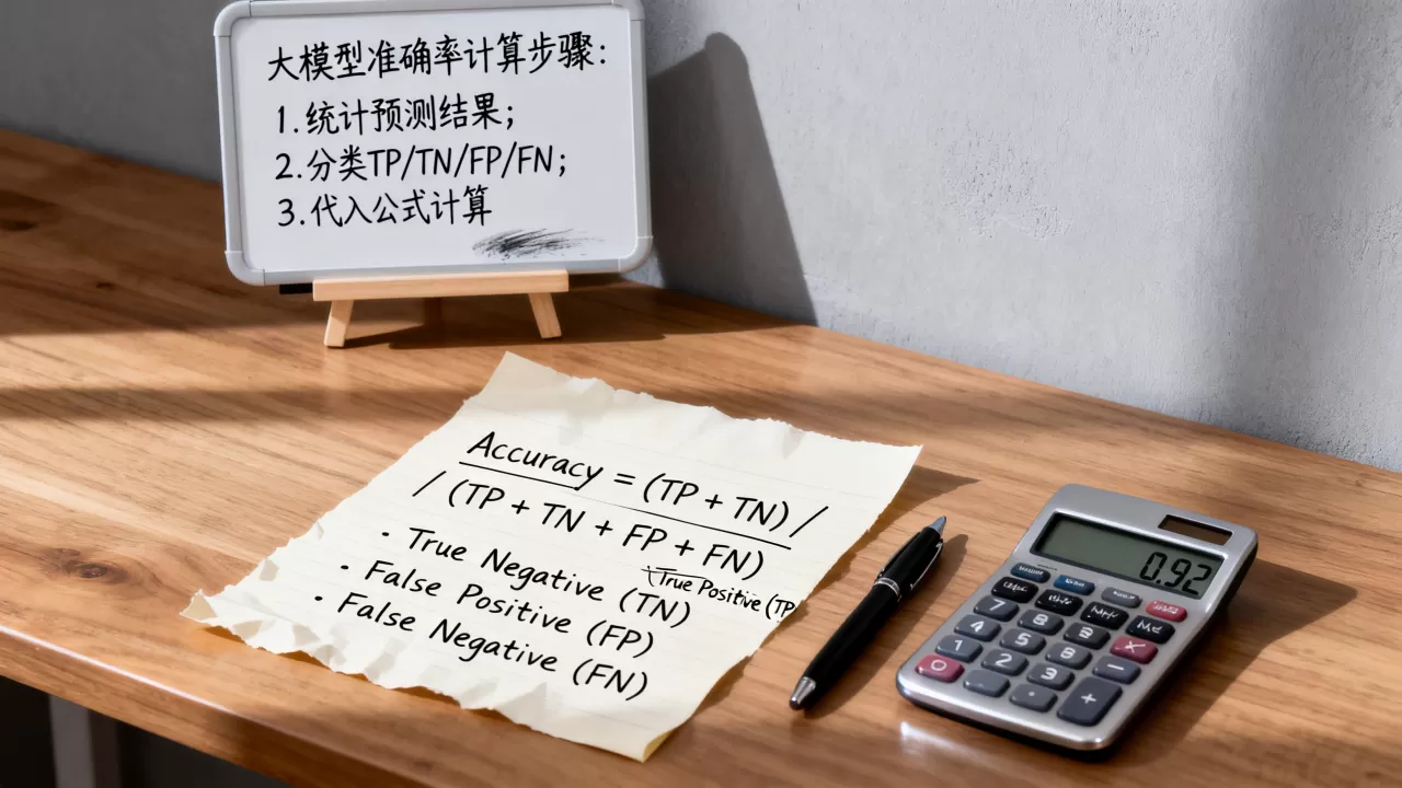 大模型准确率Accuracy如何计算？大模型准确率计算公式