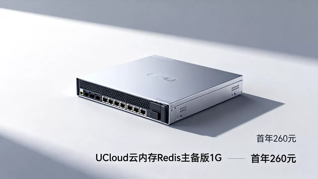UCloud云内存Redis主备版1G首年260元值得买吗，云服务器Redis主备版价格