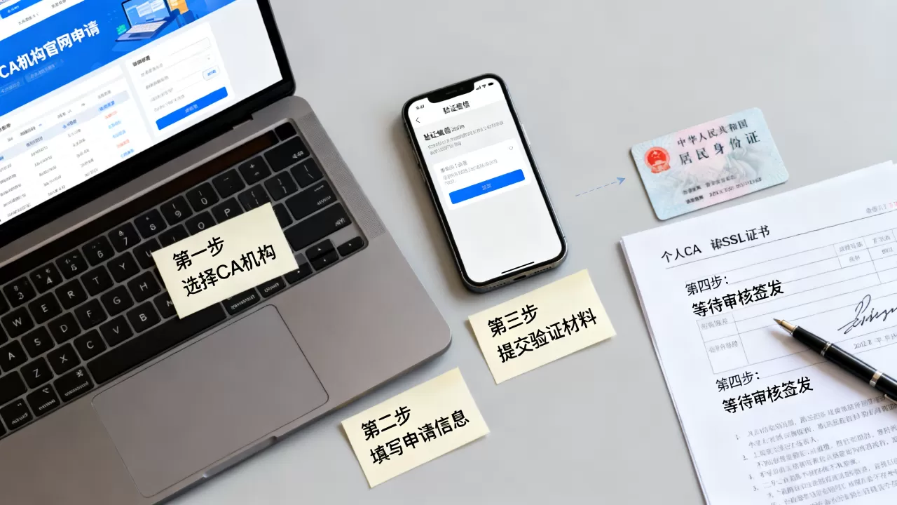 个人ca和ssl证书怎么申请？个人ssl证书申请流程