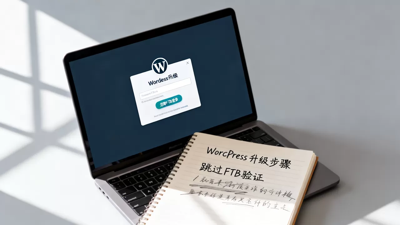 如何忽略FTB登录升级WordPress？WordPress升级忽略FTB登录方法