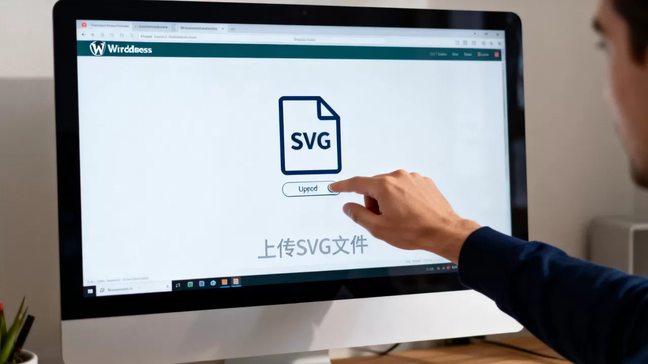 如何上传SVG文件到WordPress网站中 如何上传SVG文件到WordPress网站中