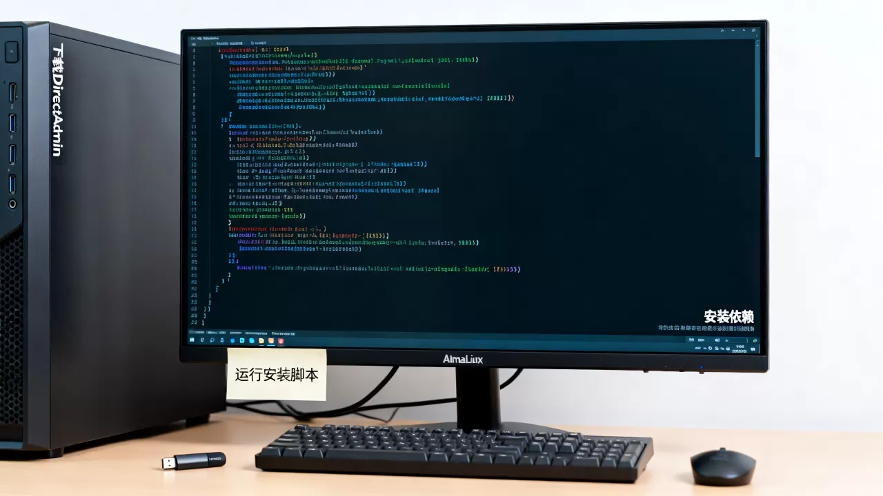 AlmaLinux怎么装DirectAdmin？Linux服务器面板安装教程