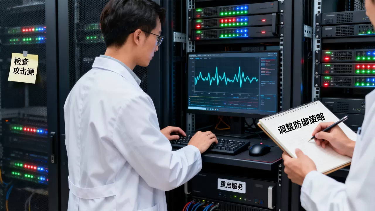 g口攻击服务器怎么办？服务器被g口攻击如何快速恢复