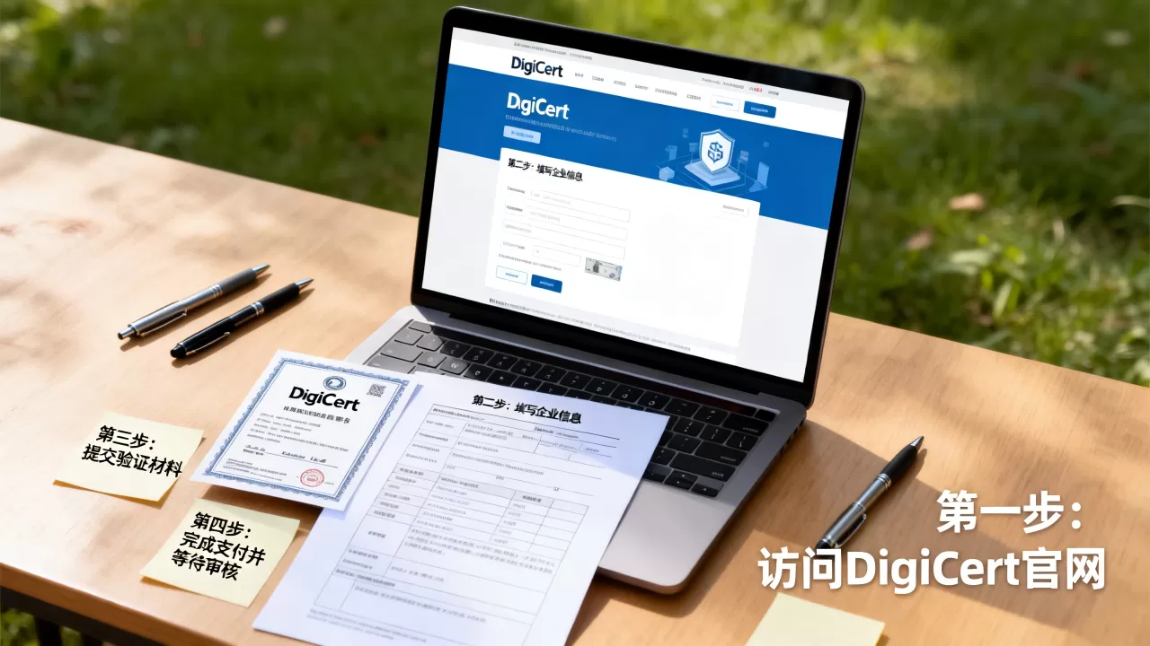 代码签名证书怎么申请 DigiCert代码签名证书申请步骤