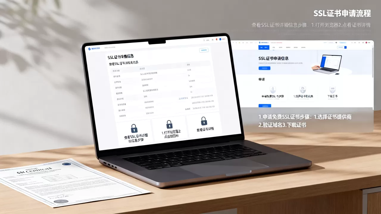 如何查看SSL证书详细信息？如何申请免费SSL证书