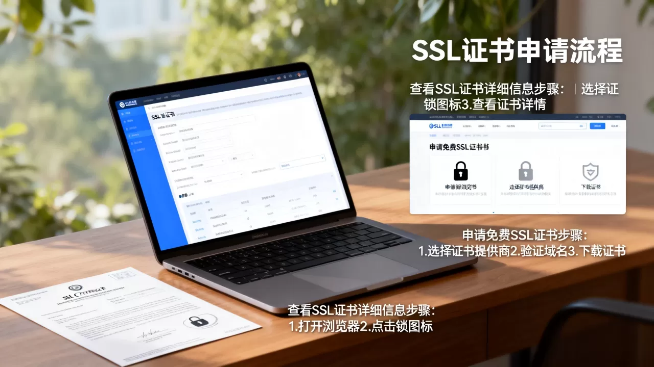 如何查看SSL证书详细信息？如何申请免费SSL证书