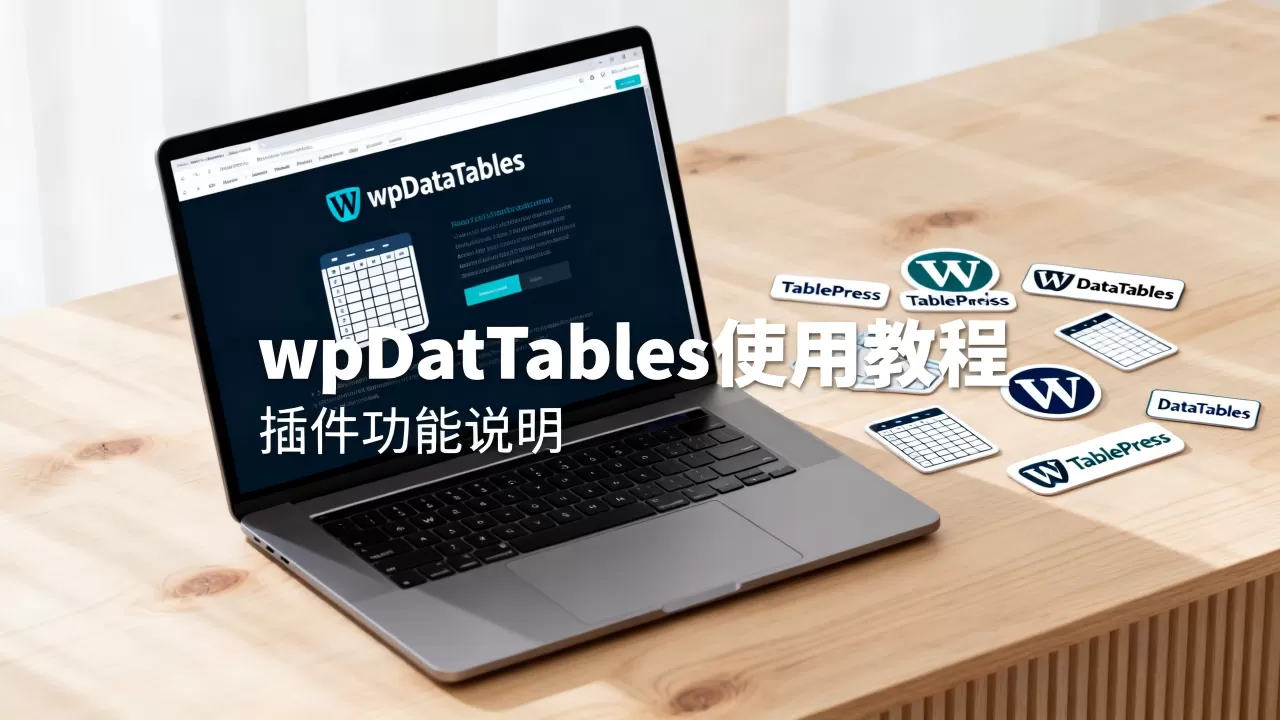 wpDataTables怎么用？WordPress表格图标插件推荐