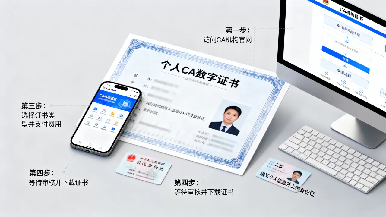 个人ca数字证书怎么用，如何申请个人ca数字证书