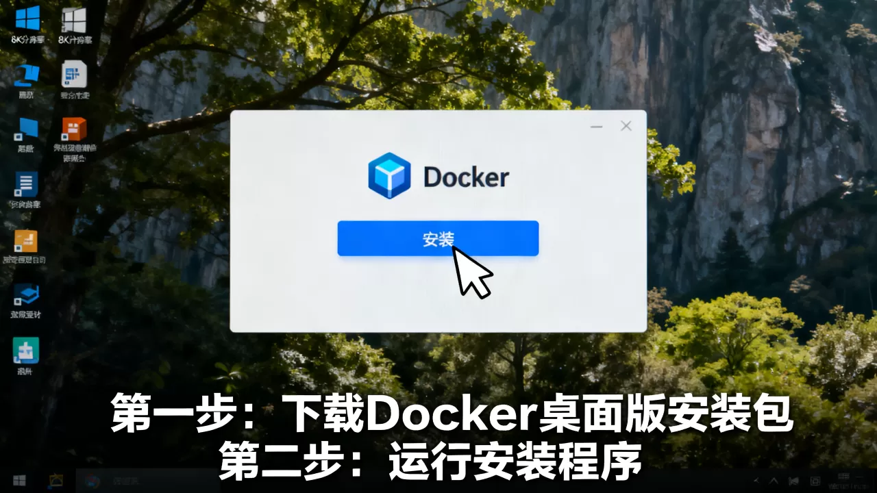 Windows怎么装Docker桌面版？Docker安装教程