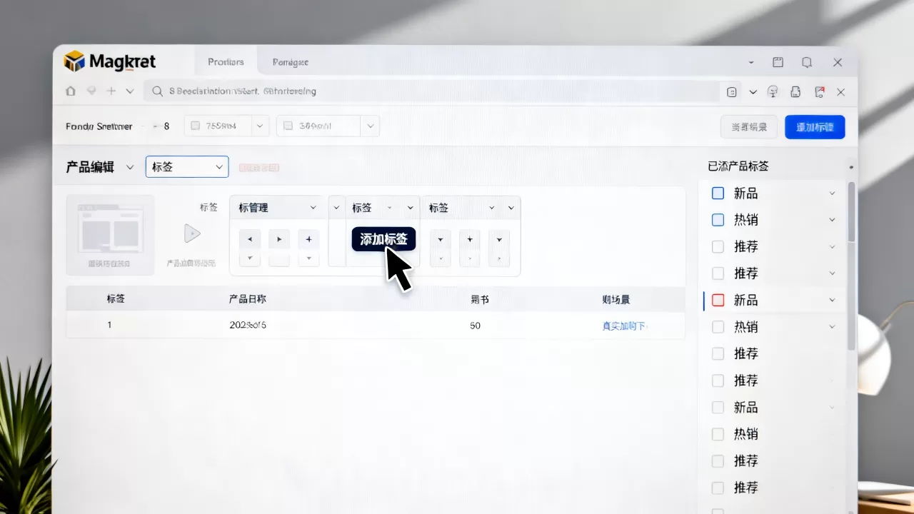 Magento商店如何添加产品标签? Magento商店如何添加产品标签?