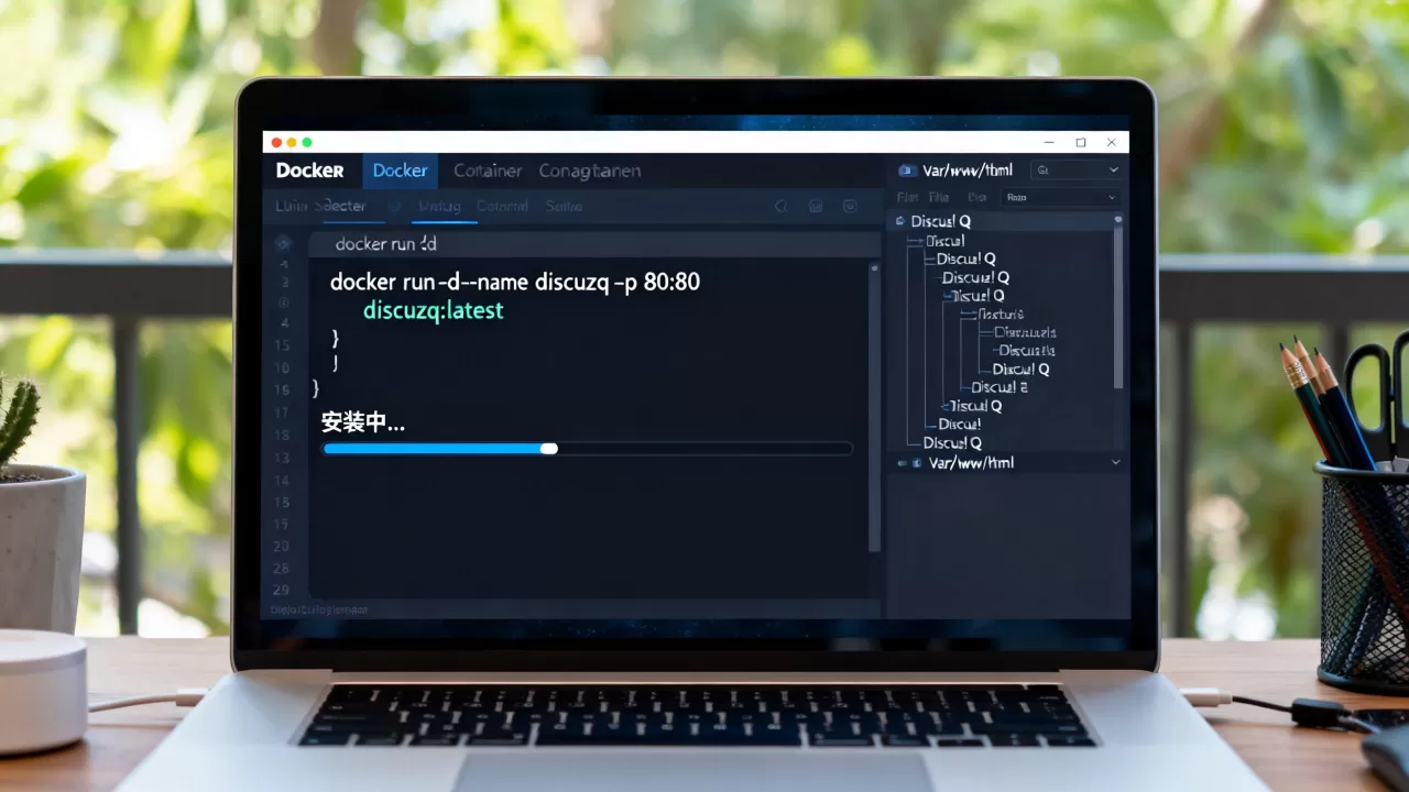 Linux服务器下用Docker容器安装部署Discuz! Q教程