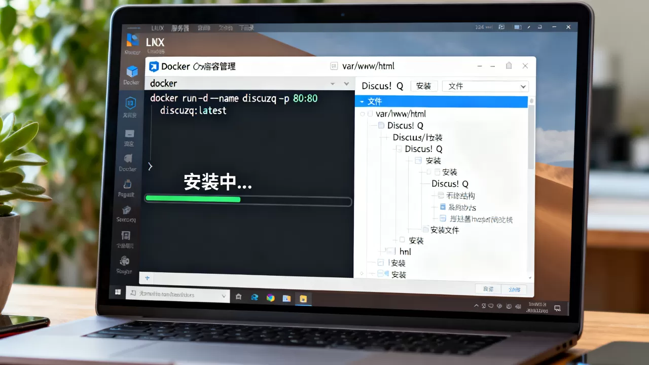 Linux服务器下用Docker容器安装部署Discuz! Q教程